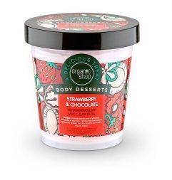 Мусс для тела &quot;Клубничный&quot;, увлажняющий Body Desserts ORGANIC SHOP (450 мл)