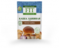 Каша льняная в саше Белые грибы FitEffectum Fit Parad (25 г)