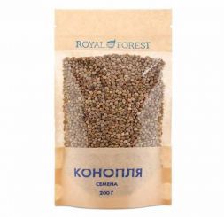 Семена конопли неочищенные Royal Forest (100 г)