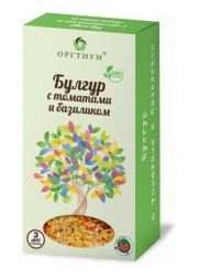 Булгур с томатами и базиликом Оргтиум  (180 г)