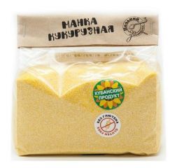 Манка кукурузная крупа Поздний Завтрак (600 г)