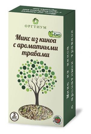 МИКС киноа с ароматными травами Оргтиум (180 г)