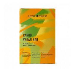 Carob Vegan Bar Манго, урбеч из кешью Royal Forest (50 г)