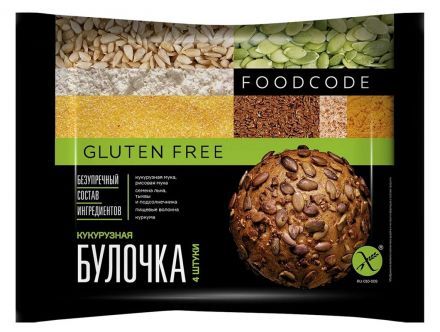 Булочка &quot;Кукурузная&quot; FOODCODE (240 г)