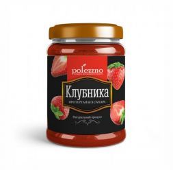 Ягода протертая &quot;Клубника&quot; Polezzno (250 г)