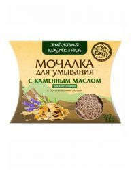 Мочалка для умывания &quot;С каменным маслом&quot; Алтын Бай (60 г)