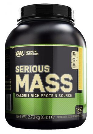 Optimum Nutrition Serious Mass 6lb Клубника (2727 г)