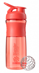 Шейкер BlenderBottle SportMixer коралловый (828 мл)