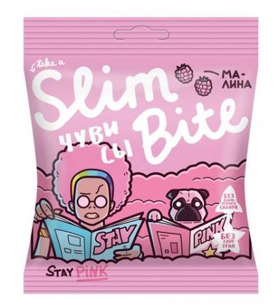 Чувис &quot;Малина&quot; Slim Bite Unicorn (20 г)