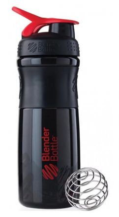 Шейкер BlenderBottle SportMixer черный/красный (828 мл)