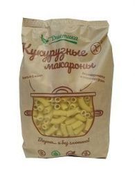 Макаронные изделия фигурные из кукурузной муки &quot;Трубочка&quot; Диетика (300 г)