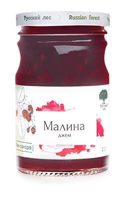 Джем &quot;Малина&quot; Русский лес (220 г)