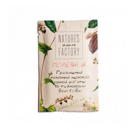 Молочный шоколад с гречишным чаем Nature&#039;s own Factory (20 г)