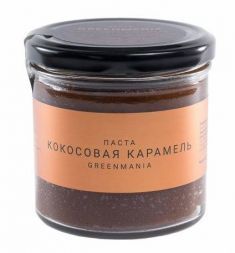 Паста кокосовая карамель GreenMania (300 г)